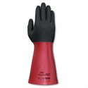 Picture of 58-530-10 Ansell Alphatec Gloves,219004,12",Black And Burgundy,Size 10