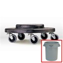 Picture of FG264000-BLA Rubbermaid BRUTE Container Dolly