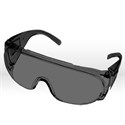 Picture of 15655 ERB Safety Glasses,High impact visitor Safety glasses,Smoke lens,Vinyl