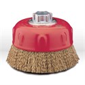 Picture of 64050 Jaz USA Crimped Wire Cup Brush,4" Crimped wire cup brush,Wire.020"