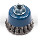Picture of 72082 Jaz USA Twist Knot Wire Cup Brush,2-3/4",.020",Steel,Bulk