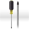 Picture of 662 Screwdriver,RECESS,SQUARE,# 2 TIP Size,CHROME PLATED TEMPERED STEEL SHANK MATERIAL