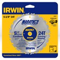 Picture of 14017 Irwin Circular Saw Blade,5-3/8"x24T Framing/Ripping,10mm