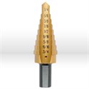 Picture of 15103ZR Irwin Step Drill Bit,3T 9 Hole S (1/4"-3/4" ),1/16" Increments