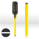 Picture of 6216 Cabinet Tip Screwdriver,Plastic-Dip TIC-DP SHANK,3/16 TIP,9-1/2 INCH O/L,5-3/4 SHANK