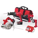 Picture of 6514-27 Milwaukee 4 PAK COMBO KIT W/ CONTRACTOR'S BAG