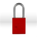 Picture of A1106KARED Master Lock,5 pin cylinder,1-1/2",Aluminum,Red,Keyed/Keyed Alike,Shackle Diam/1/4"