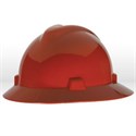 Picture of 475371 MSA Safety Hat,V-Gard W/Ratchet Suspension,Suspension/Fas-Trac,Red