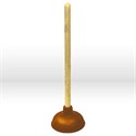 Picture of 106P Alliance Plunger,6",Red Rubber Force Cup,Hardwood Handle
