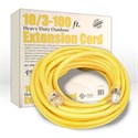 Picture of 02689 Coleman Extension Cord,10/3 SJTW,L 100',Amps 15,Voltage 125 VAC,Yellow