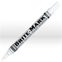 Picture of 84003 ITW Dykem BRITE-MARK Permanent Paint Marker,Valve Action,White,Med Tip