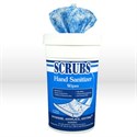 Picture of 90985 ITW Dymon SCRUBS Antimicrobial Hand Sanitizer Wipes,85 Wipes