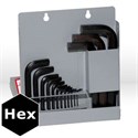 Picture of 10118 Eklind Hex-L L Shaped Hex Key Set,Metal Box/Inch,Short,18 pc