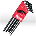 Picture of 13609 Eklind Hex-L Ball End Hex Key Set,1.5mm-10mm,Long,9 pc