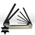 Picture of 22571 Eklind Fold Up Hex Key Set,Set,Torx Key Set,T10-T40