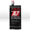 Picture of A7-28 ITW Red Head Anchoring Epoxy,Acrylic Adhesive,Fast curing cartridge,28 oz