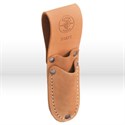 Picture of 5187T Klein Tools Tool Holder,Tunnel loop for belts up to 2-1/4",Size 2"x 7-1/4",Leather,Tan