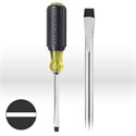 Picture of 6004 Klein Tools Screwdriver,Square Shank,1/4"Keystone tip,Size 4"Shank,8-11/32"