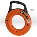 Picture of 56004 Klein Tools Depth finder Fish Tape,1"increments,Size 1/8"wide,240',Steel,Dia.13",Orange