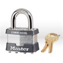 Picture of 1 Master Lock,Non-re-keyable,1-3/4",Silverly