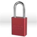 Picture of A1106RED Master Lock,5 pin cylinder,1-1/2",Aluminum,Redly,Shackle Diam/1/4"