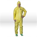 Picture of C5428-3XL Lakeland ChemMax 1 Chemical Coverall,Yellow fabric Coverall W/zipper3X-L
