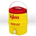 Picture of 421 Igloo 400 Series Commercial andIndustrial Beverage Cooler,2 Gal,Yellow & Red