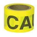 Picture of B332Y16 Presco Barricade Tape,Gauge 2 Mil,Caution,Yellow,3"x300'