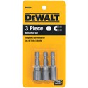 Picture of DW2224 DeWalt Nut Setter-3 Pc Set,Premium percussion drill bit