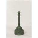 Picture of 1206GREEN Eagle SafeSmoker Cigarette Butt Receptacle Receptacle-Poly w/Metal Bucket,Green,5 Quart