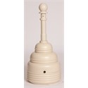 Picture of 1208BEIGE Eagle SafeSmoker Cigarette Butt Receptacle Receptacle-Poly w/Metal Bucket,Beige,4 gal