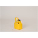 Picture of 1508 Eagle Laboratory Safety Cans,Polyethylene-Yellow,1/2 Gal