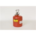Picture of 1525 Eagle WASTE DISPOSAL CONTAINERSSAFETY DISPOSAL CANS,Polyethylene-Red,5 Gal