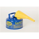 Picture of UI-10-FSB Eagle Cans,Metal-Blue w/F-15 Funnel,1 Gal
