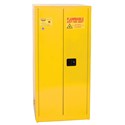 Picture of YPI-6010 Eagle PAINT/INK Safety STORAGE CABINETS-Yellow,96 Gal