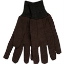 Picture of 7100 MCR Men's Work Gloves,Brown,Fleece Wrist W/Clute Pattern