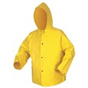 Picture of 800JHS MCR Concord Flame Resistant,.35mm,Neoprene/nylon,Jacket W/Att Hood,Yellow