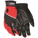 Picture of 924L MCR "Memphis" Gloves,Multitask,Black SYNTH Palm W/Foam Padding,L