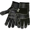 Picture of 925M MCR "Memphis" Gloves,Multitask,Black Split Deerskin Back,Black Grain Cow Palm,M