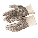 Picture of 9660S MCR Gloves,Regular Weight,Cotton/POLY,PVC Dot 2-Sides,White,Sm