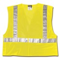 Picture of CL2MLL MCR Class 2,Tear-Away,Polyester Mesh Safety Vest,2" Silver Stripe,LIME
