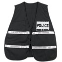 Picture of ICV207 MCR Poly,Cotton Safety Vest,21"x48",Black