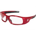 Picture of SR130 MCR Swagger Safety Glasses,Red,Lens Coating Clear