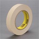 Picture of 21200-02876 3M Flatback Masking Tape 250 Tan,1"x 60yd 6.0 mil 6 boxes