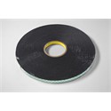 Picture of 21200-14667 3M Double Coated Urethane Foam Tape 4052 Black,1/2"x 72yd 1/32"