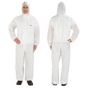 Picture of 46719-46711 3M Disposable Protective CO/A Safety Work Wear 4515-M-White