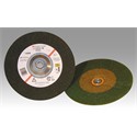 Picture of 51111-55956 3M Green Corps Depressed Center Wheel,24 9"x 1/4"x 5/8-11 Internal