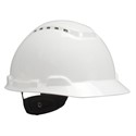 Picture of 78371-64207 3M Hard Hat,Vented White 4 Ratchet Suspension H-701V