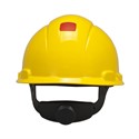Picture of 78371-65551 3M Hard Hat H-702R-UV,W/UVicator,Yellow,4 Ratchet Suspension