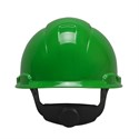 Picture of 78371-65553 3M Hard Hat H-704R-UV,W/UVicator,Green,4 Ratchet Suspension